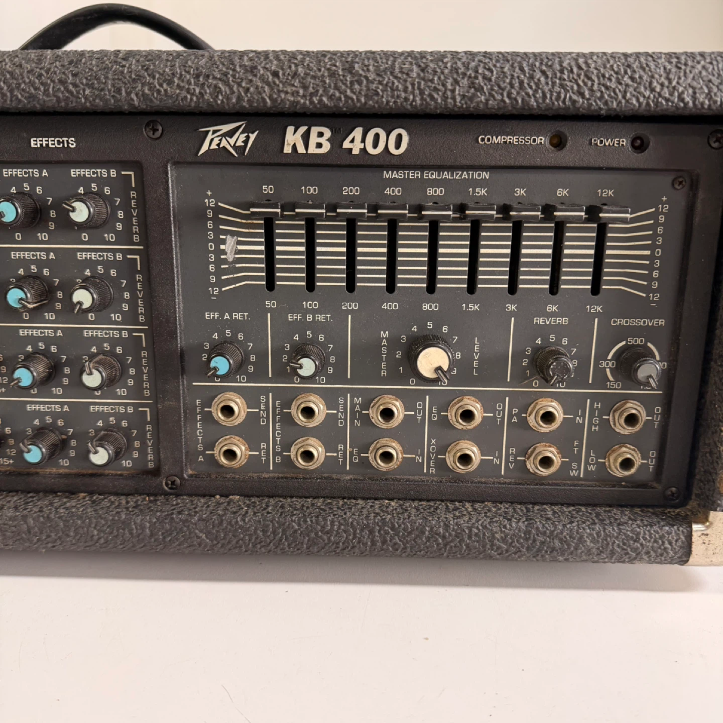 Peavey KB 400 Keyboard Amplifier Mixer 300W Vintage USA Made - photo 2