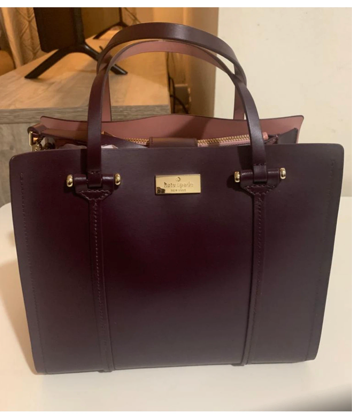 Kate Spade Tote Bag - Burgundy - photo 3