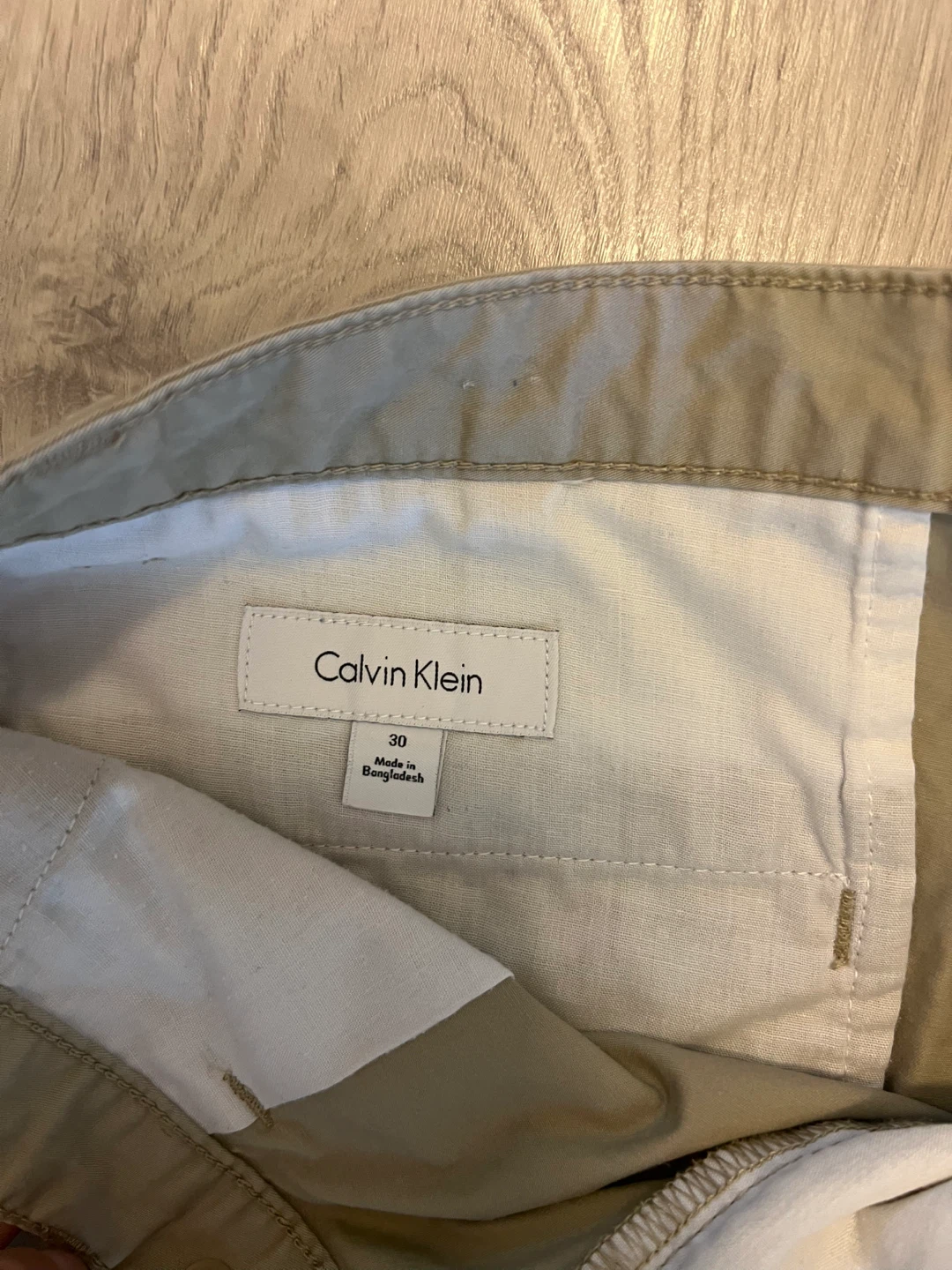 Calvin Klein Men's Chino Shorts Size 30 - photo 2