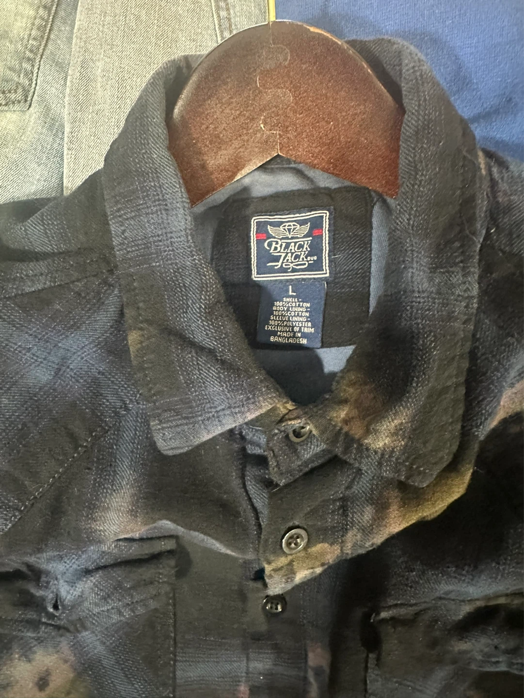 Black Jack "L" Flannel Shirt - photo 5