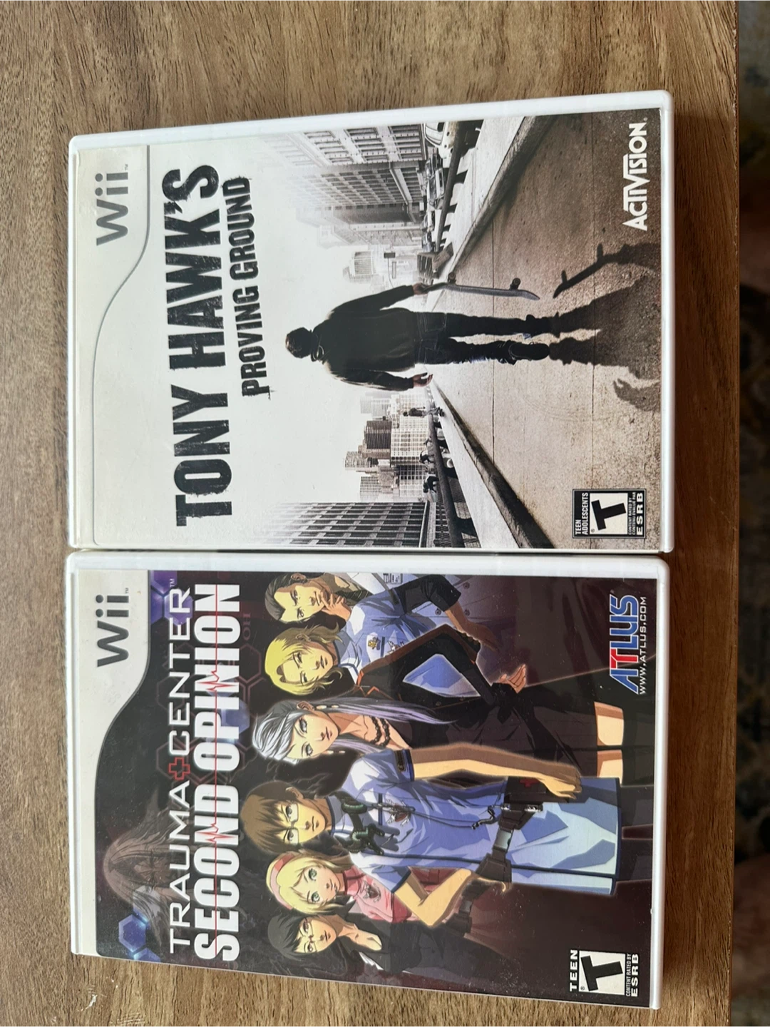 Tony Hawk Wii & Trauma Center: Second Opinion Wii