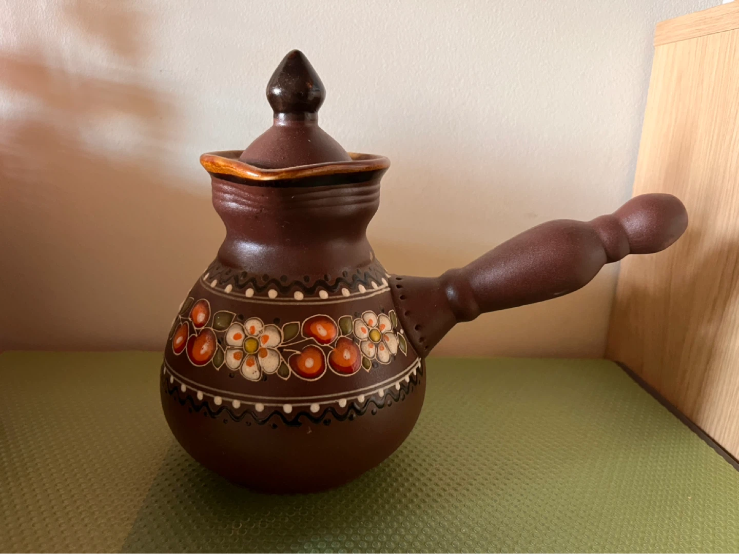 NEW Big Ceramic Coffee Pot with Lid
