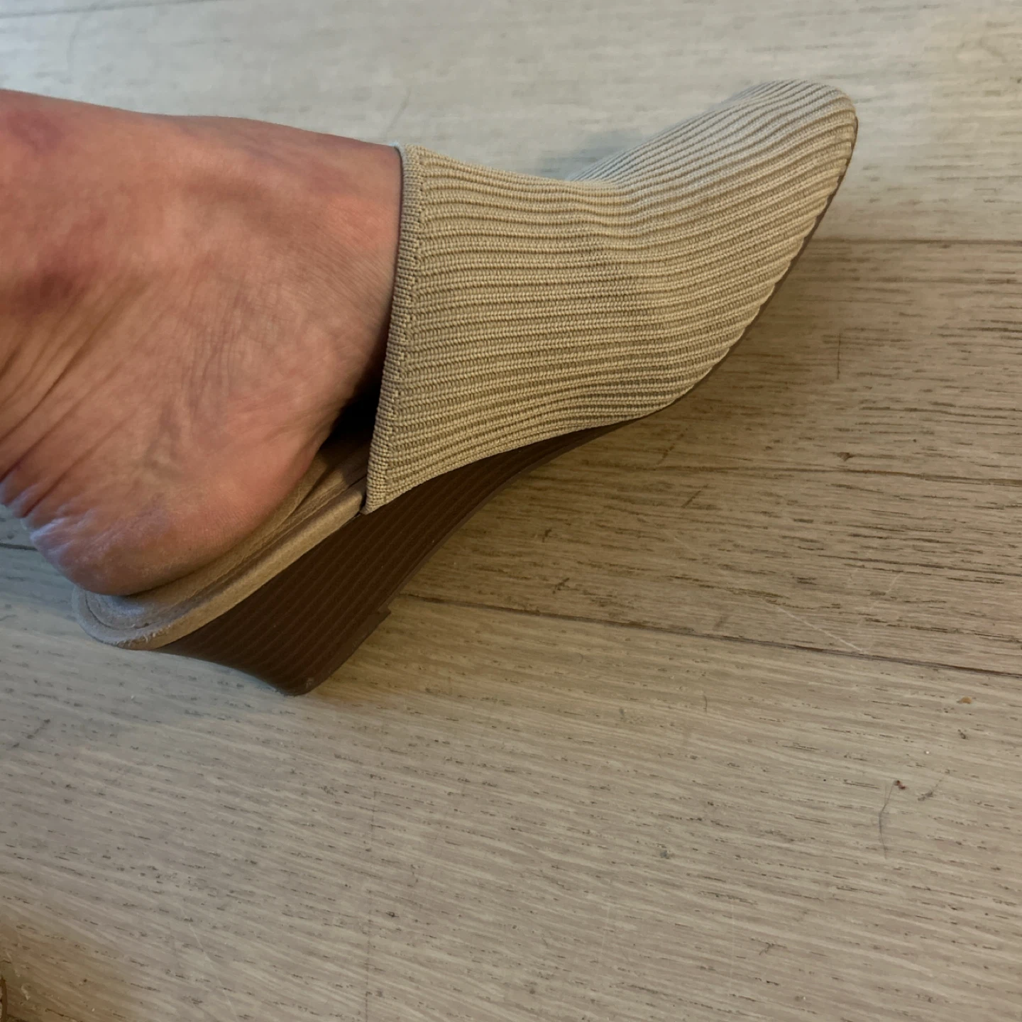 VIVAIA Knit Mules - Beige - photo 3