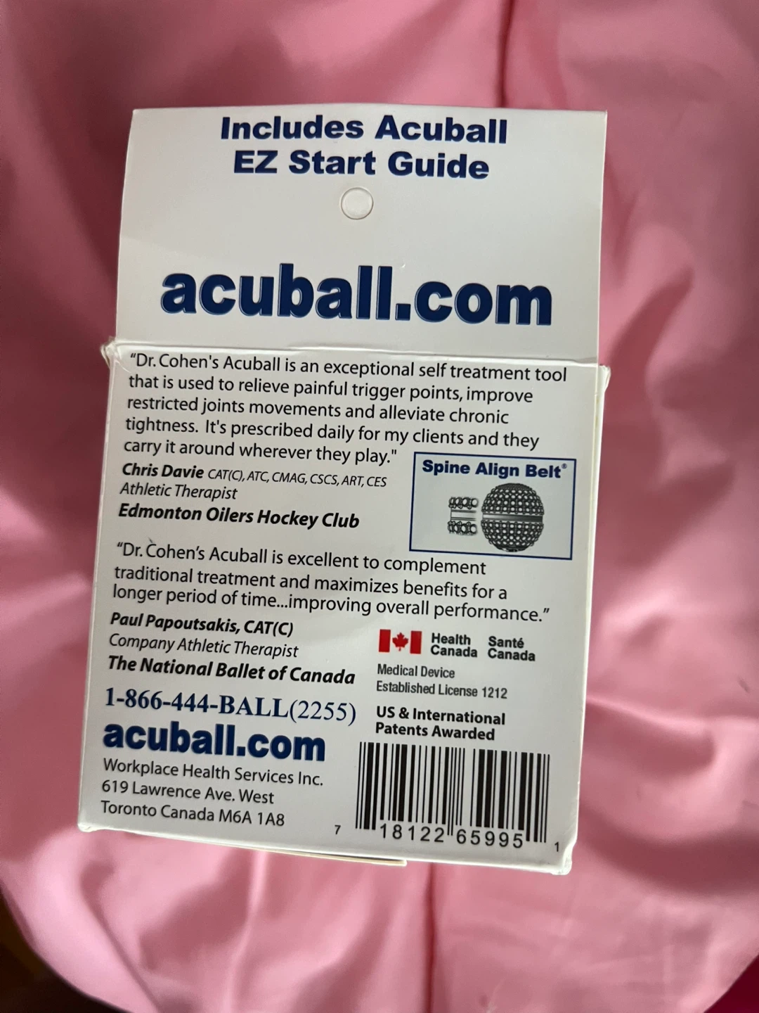 Acuball Heatable Ball for Pain Relief - photo 3