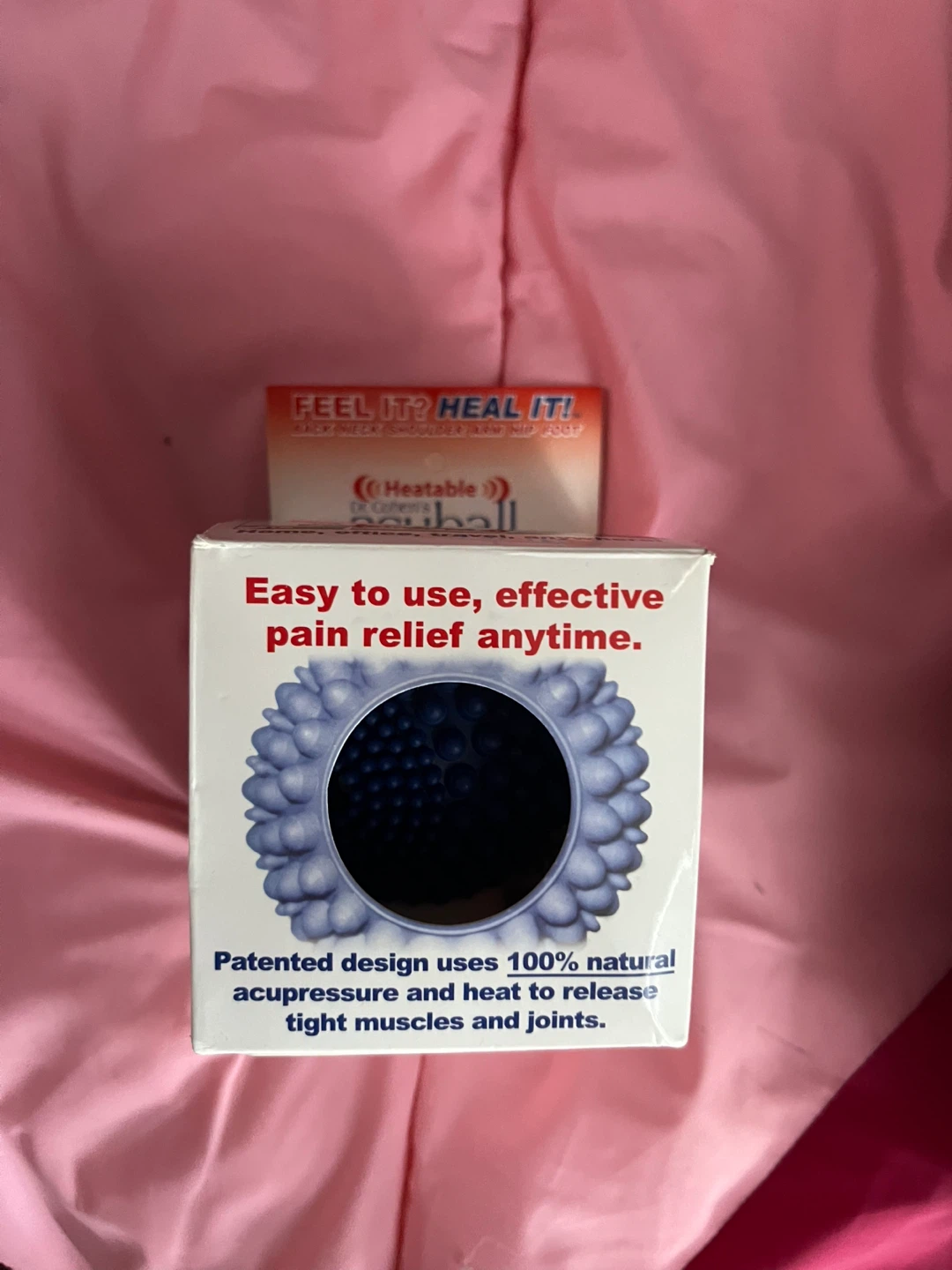 Acuball Heatable Ball for Pain Relief