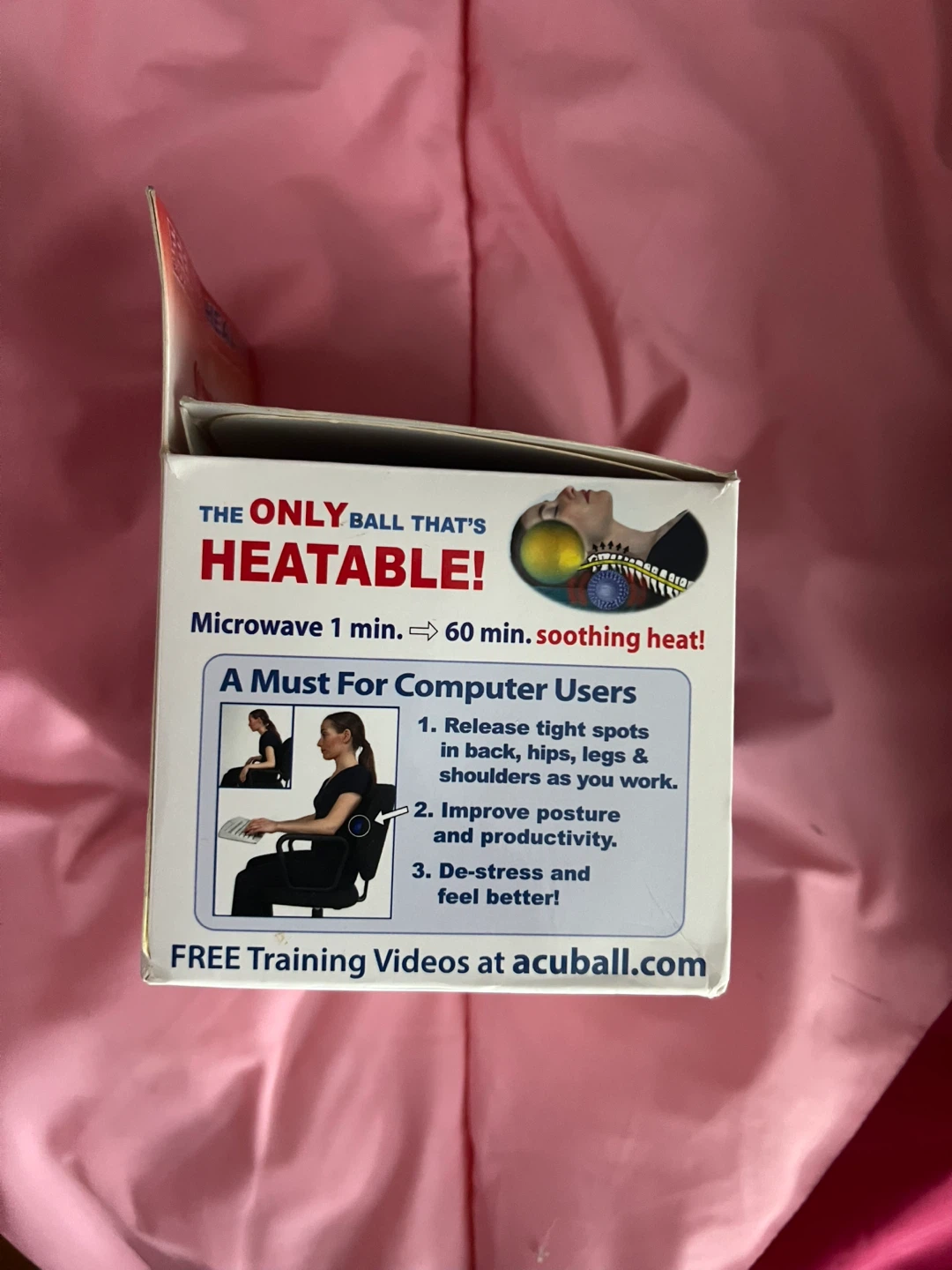 Acuball Heatable Ball for Pain Relief - photo 2