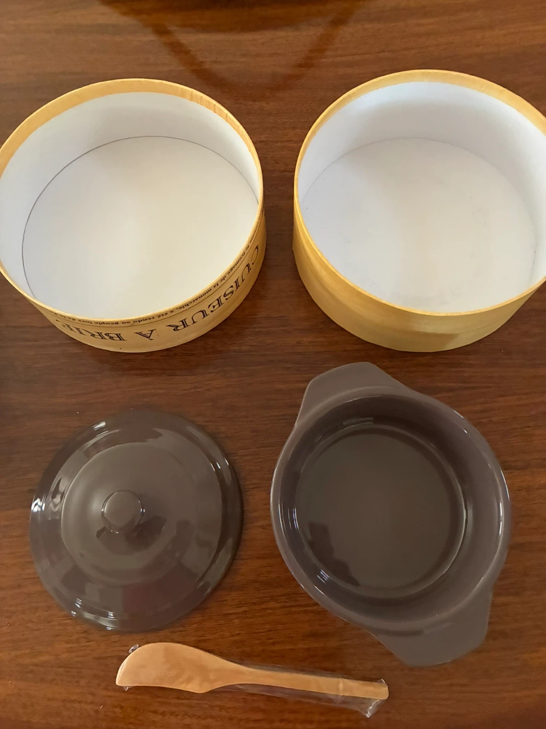 $8 NEW unused 3 PC Petite Maison Brie Baker Wildly Delicious - photo 3