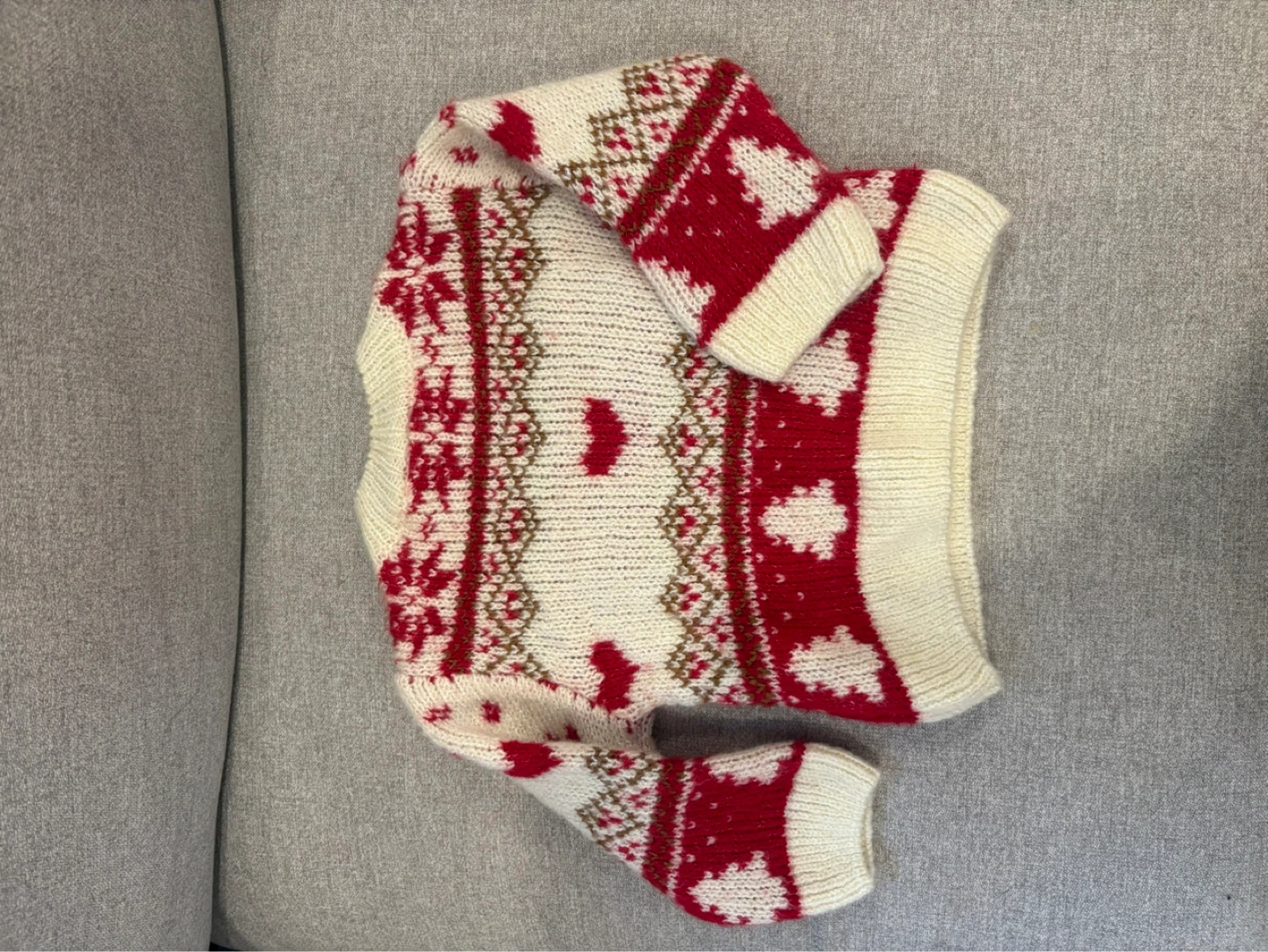 Zara Kids Christmas Reindeer Sweater 18-24 months - photo 4
