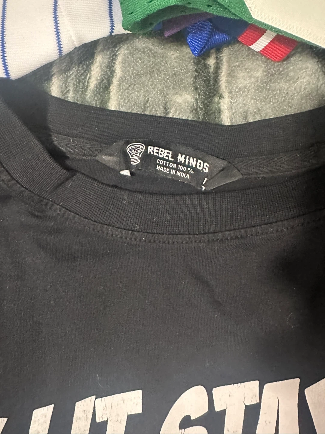 Rebel Minds "Stay Lit" Long Sleeve T-Shirt - Black - Large - photo 4