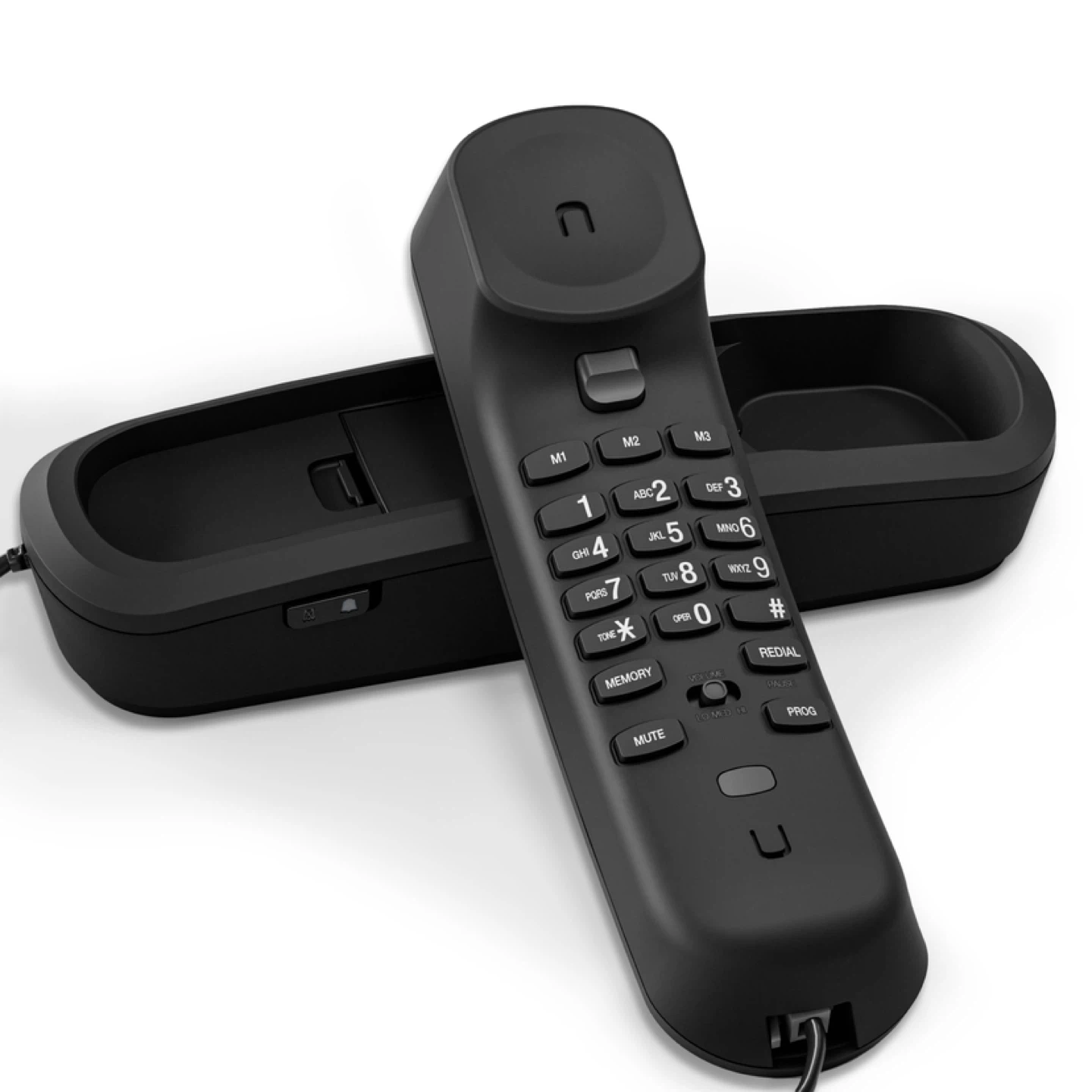 VTech Black Trimstyle Corded Telephone with Caller ID - photo 3