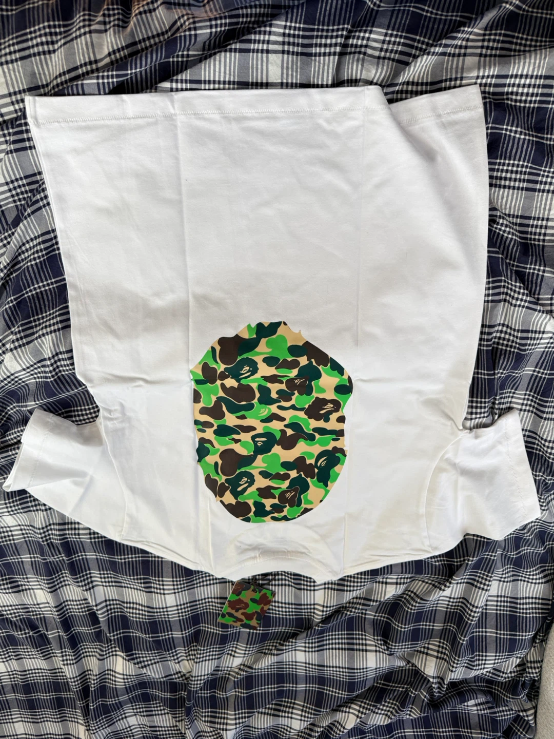 A Bathing Ape Camo Shark T-Shirt - White - Medium - photo 3