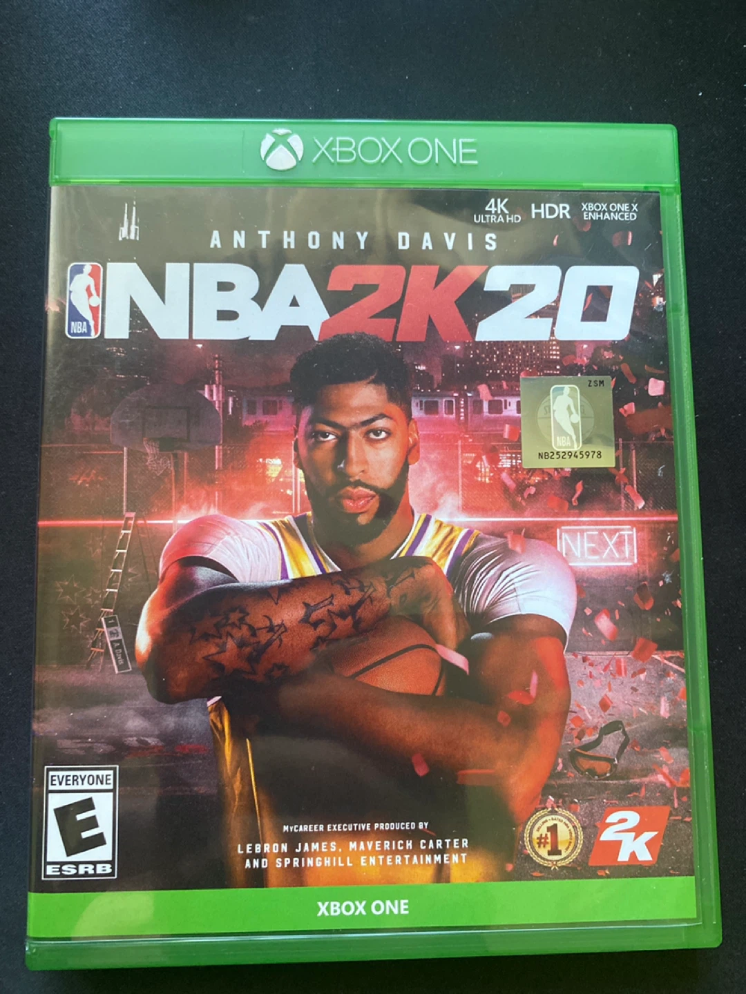 Xbox One NBA 2K20 Anthony Davis Video Game