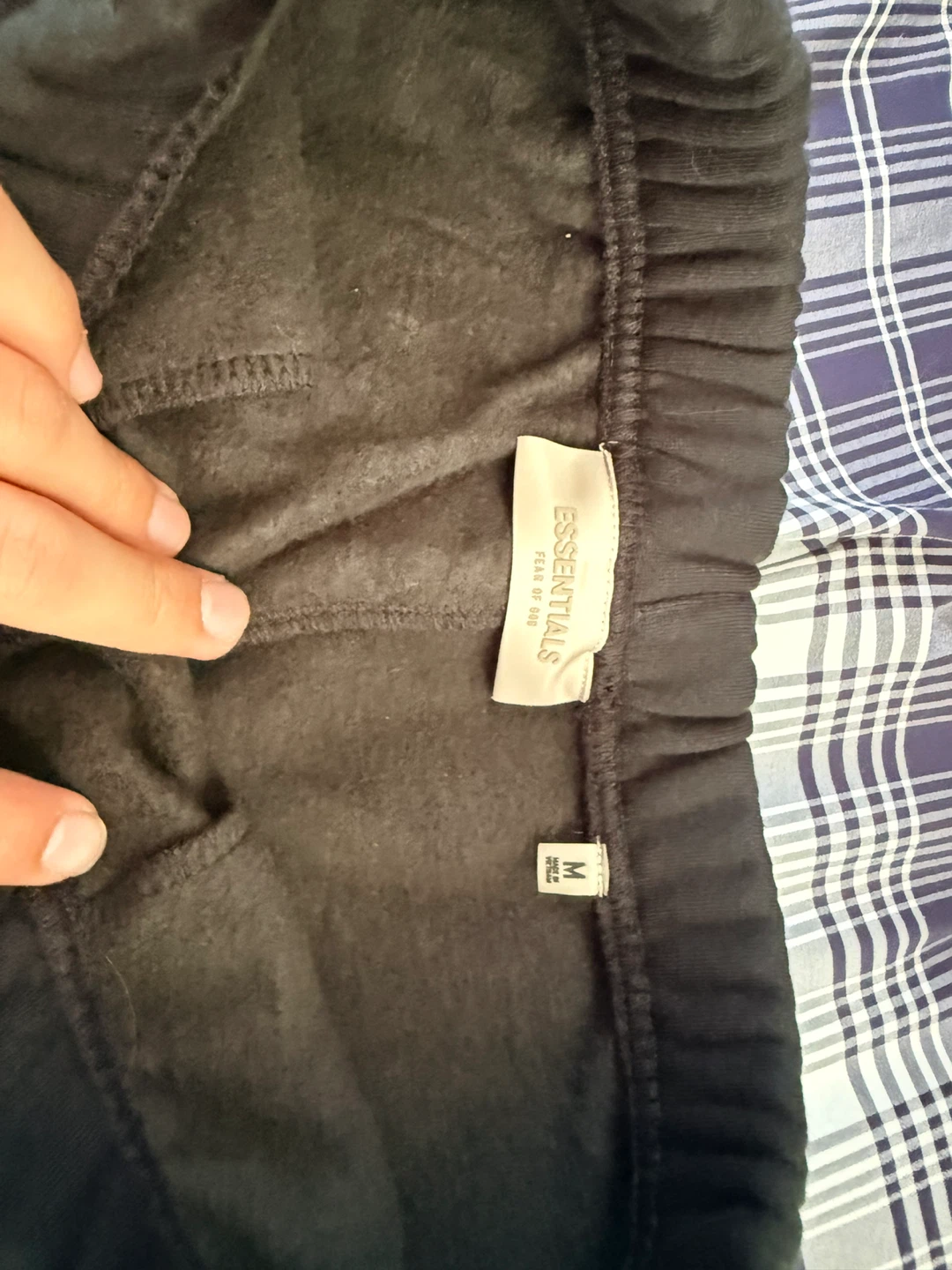 Essentials black sweatpants - photo 4