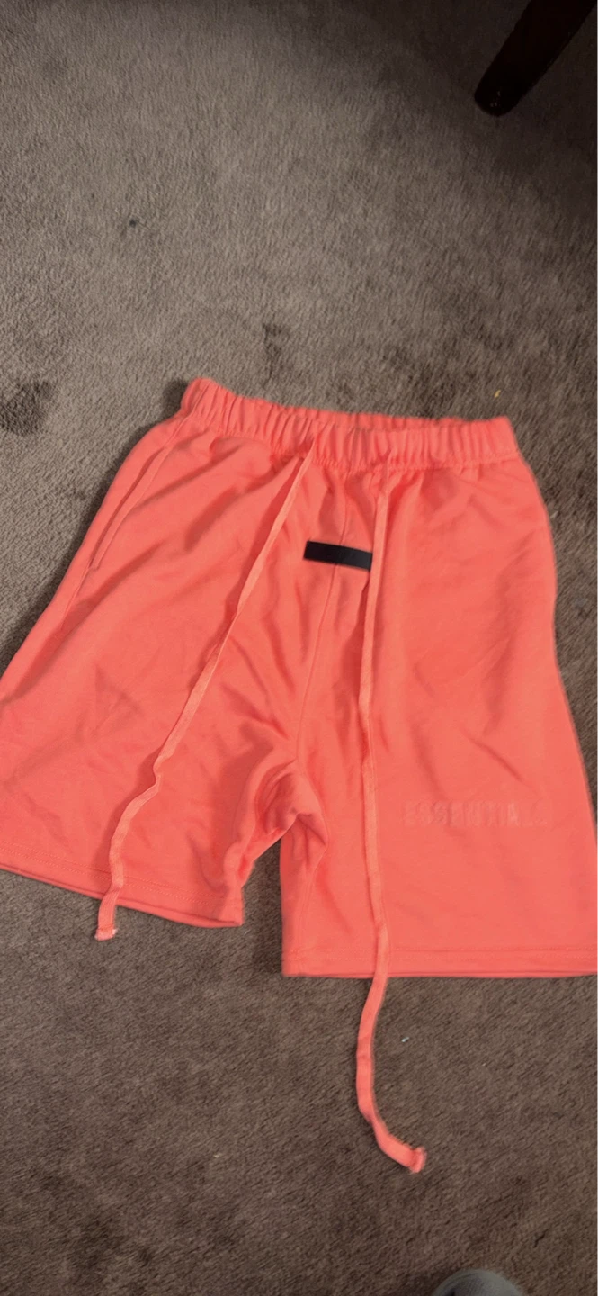 Fear of God Essentials Coral Drawstring Short - photo 2