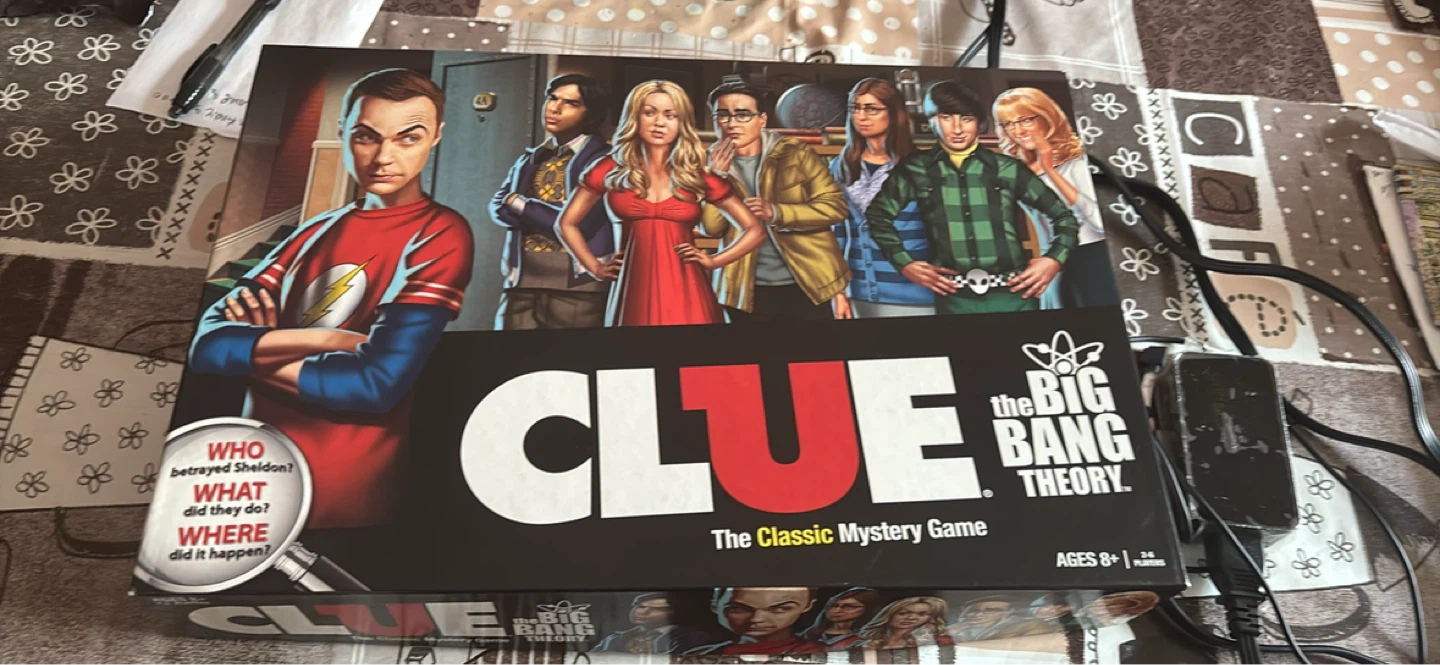 Clue The Big Bang Theory The Classic Mystery Game