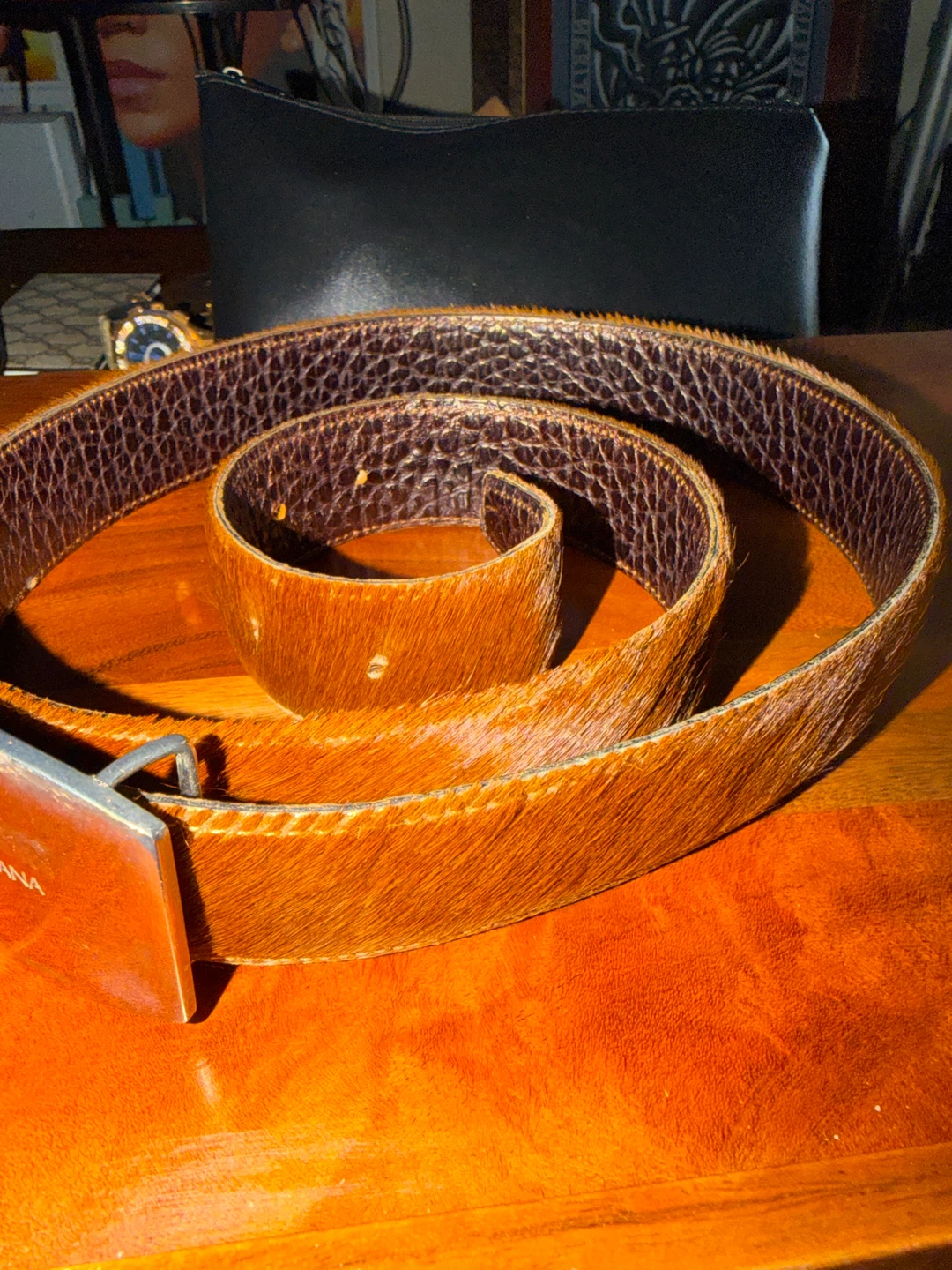 Dolce & Gabbana Fur Belt Calf Hair - photo 2
