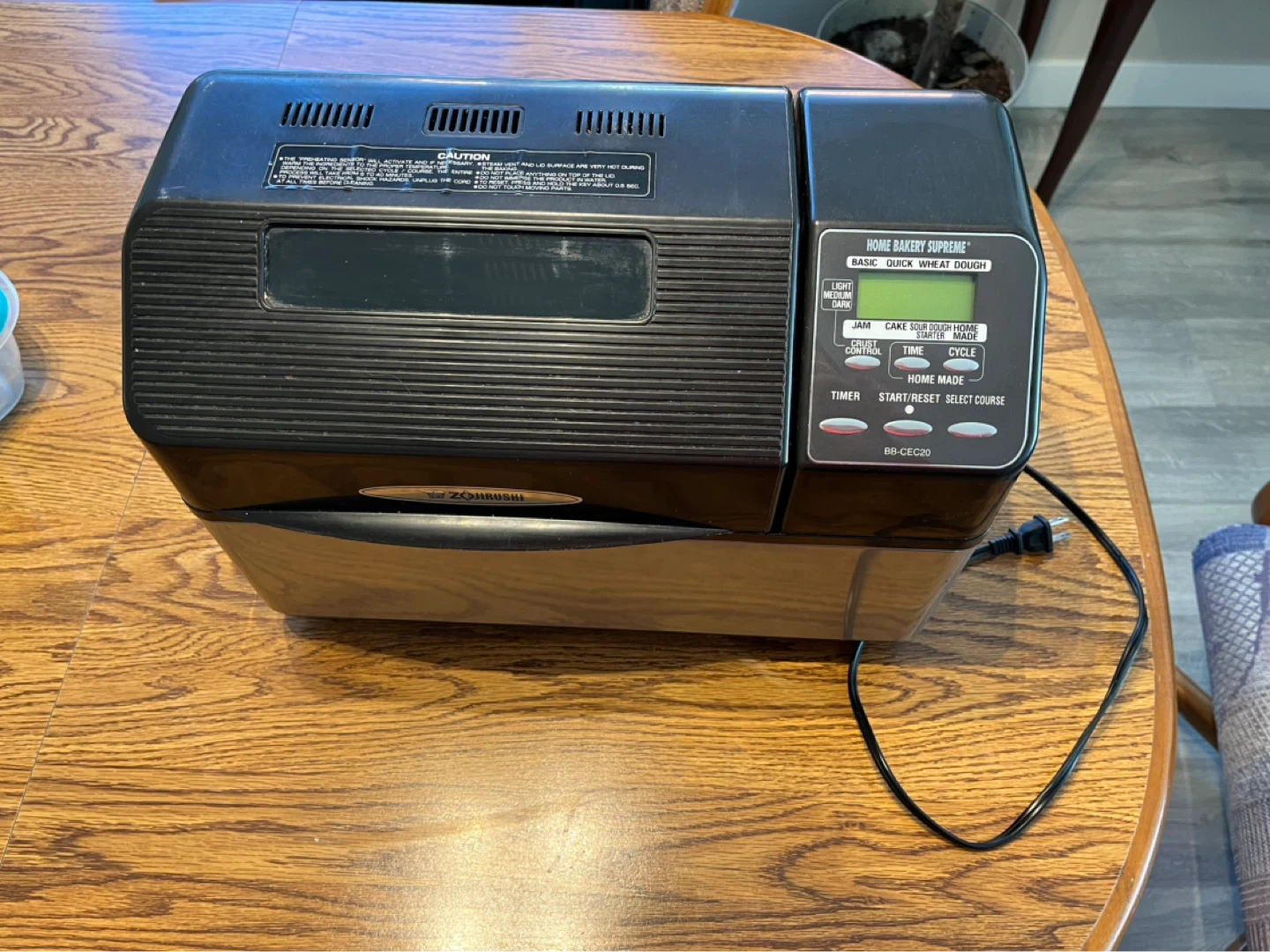 Zojirushi Bread Maker - photo 2