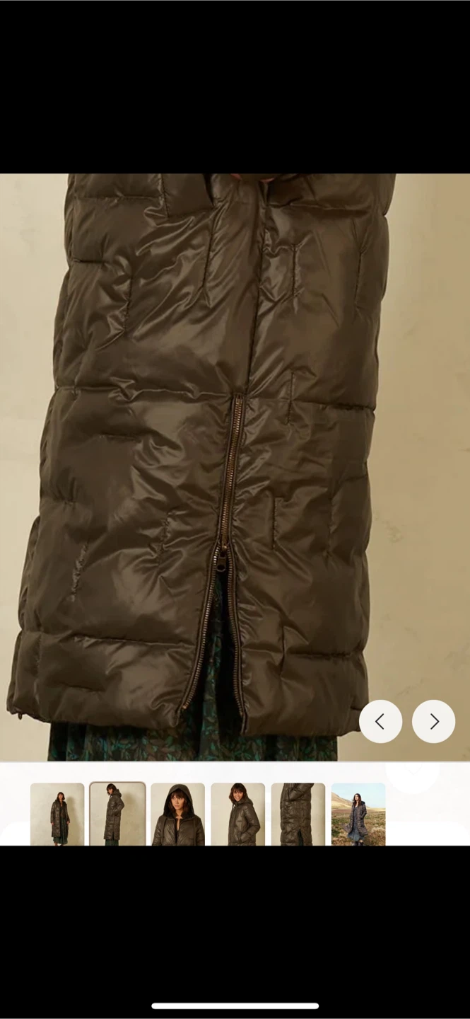 Women's Long Puffer Coat - photo 2