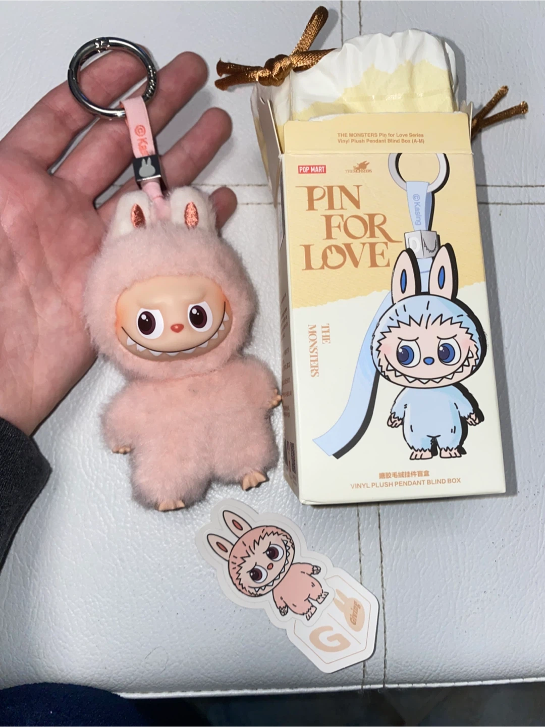 Labubu Pin for Love “G”