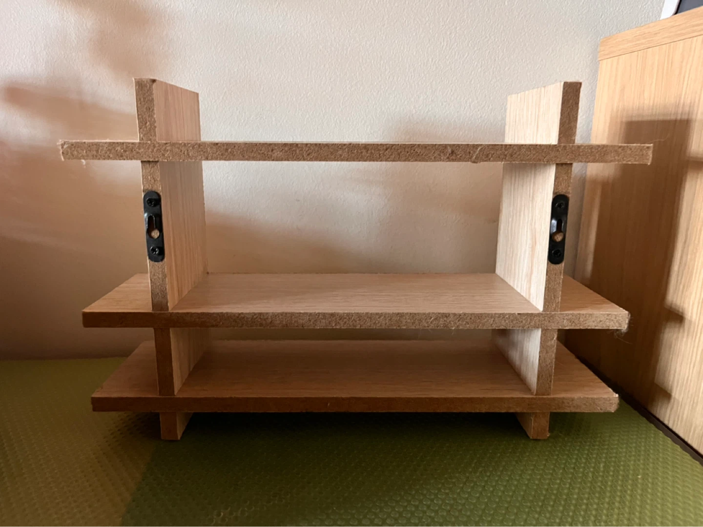 Wooden 3-Shelf Display Shelf - photo 2