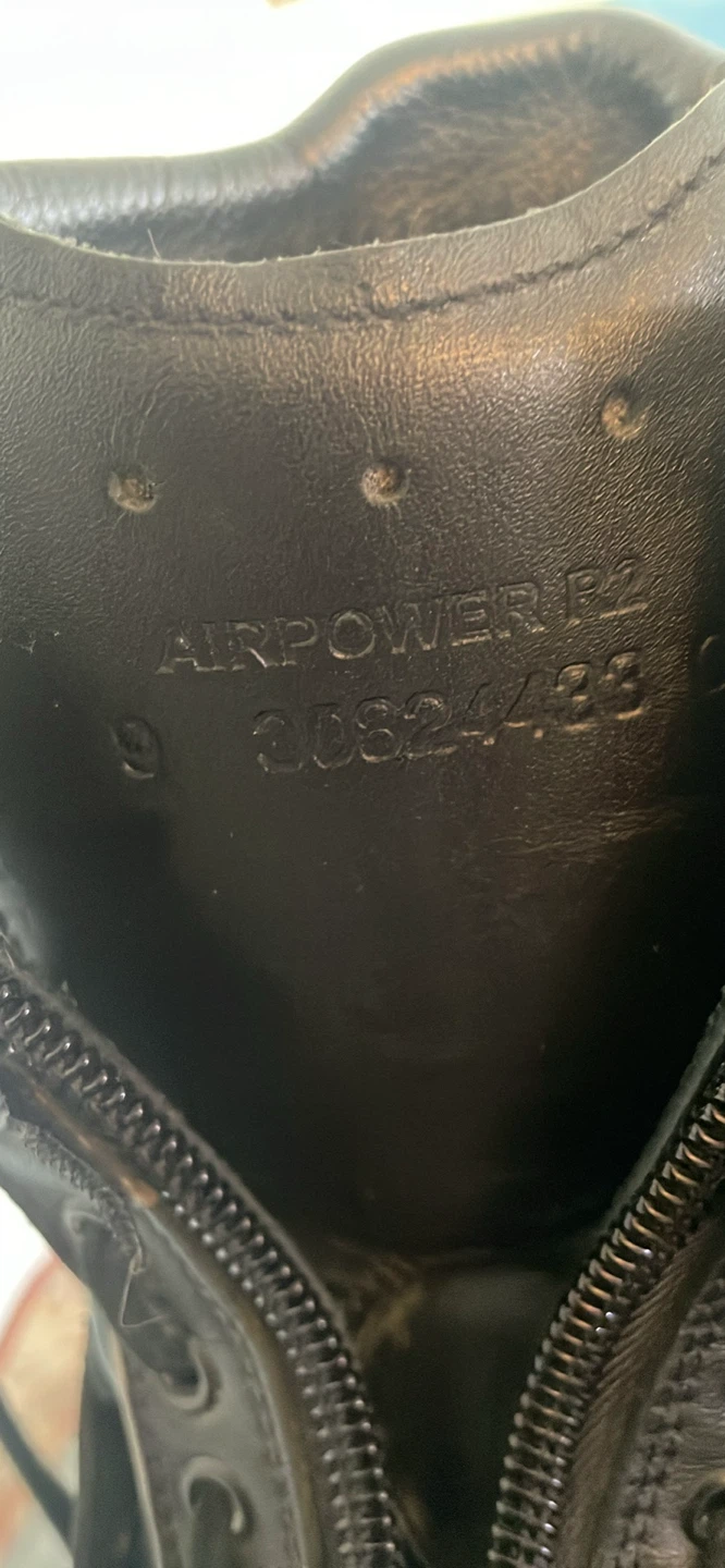 MAX AIRPOWER P2 Black Work Boots - photo 4