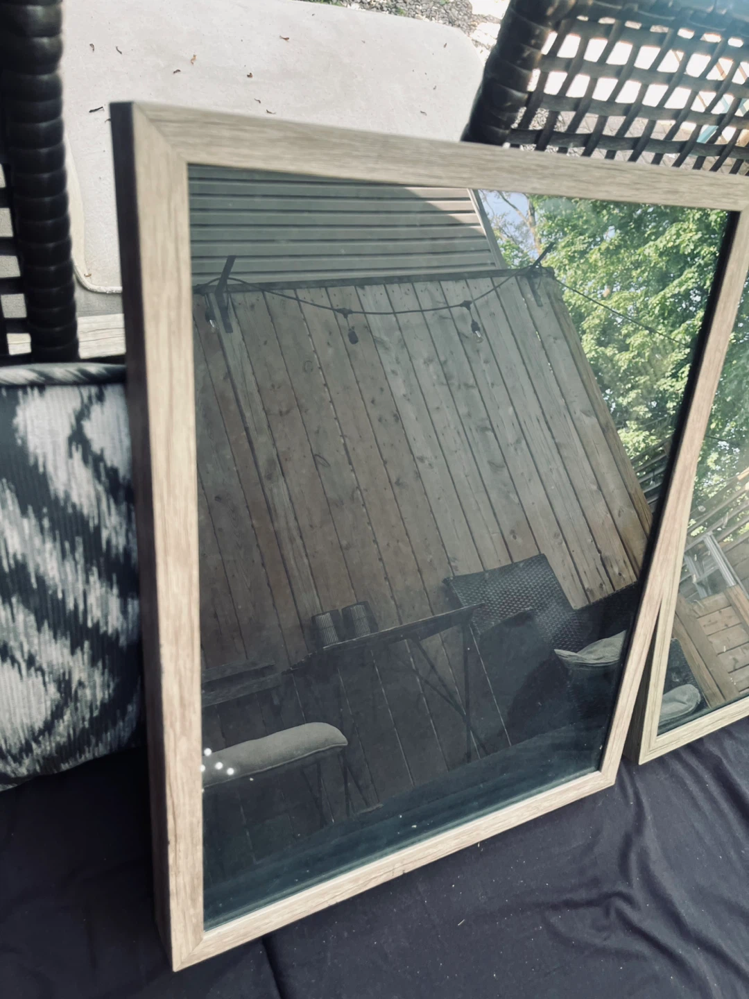 3 Shadow Box Frames velvet liner - photo 2