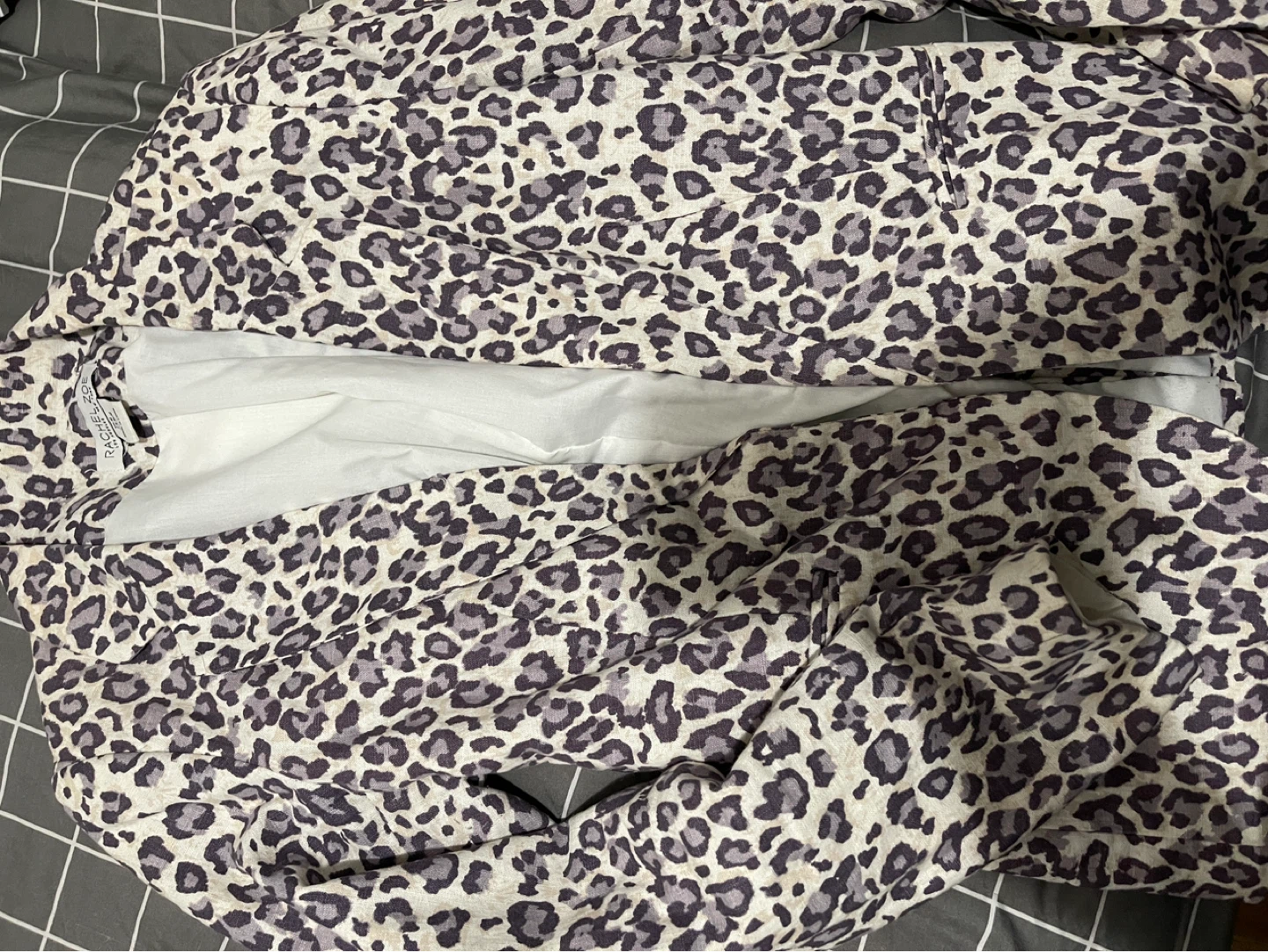 Leopard Print Bomber Jacket