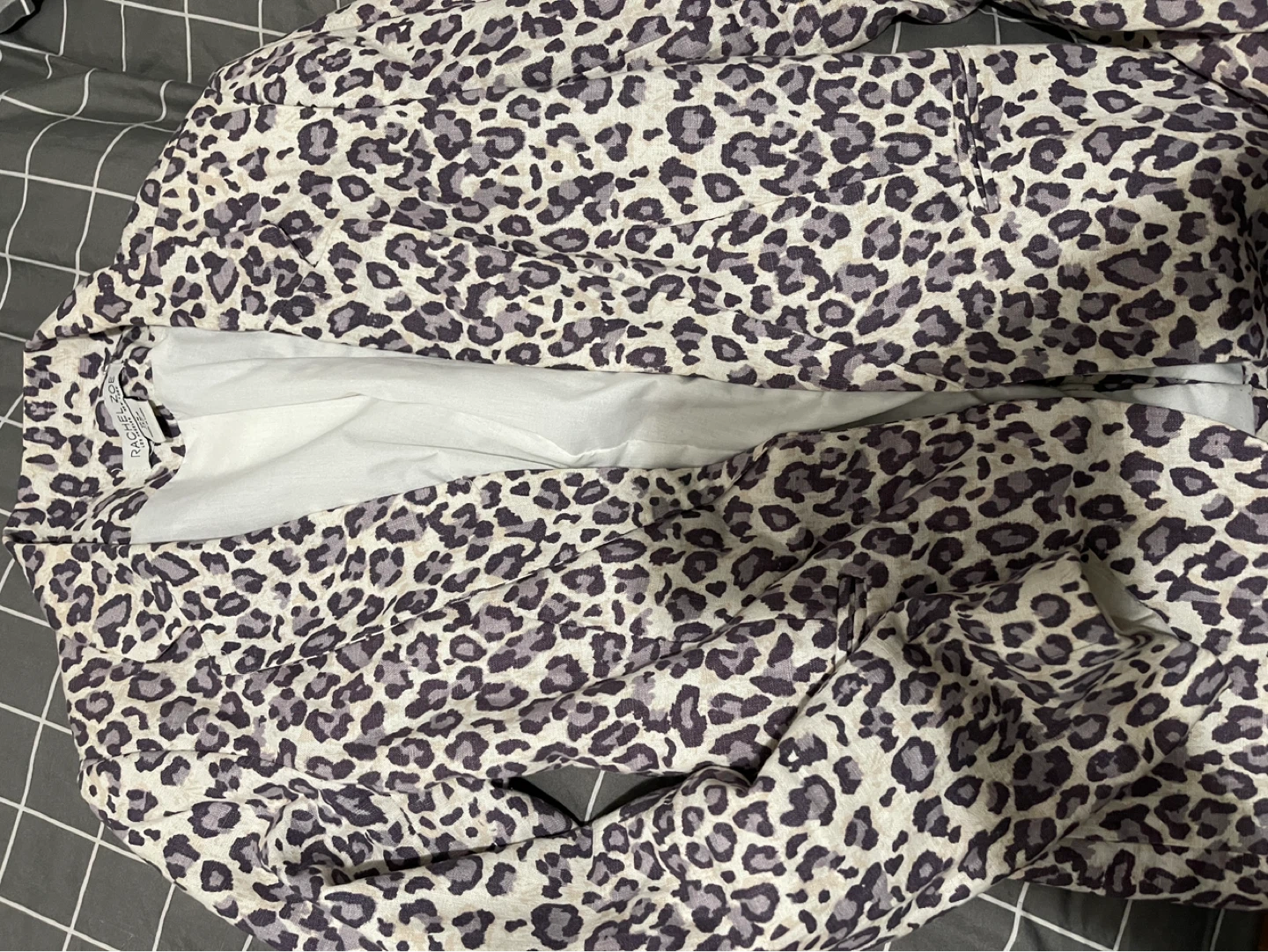 Leopard Print Bomber Jacket - photo 2