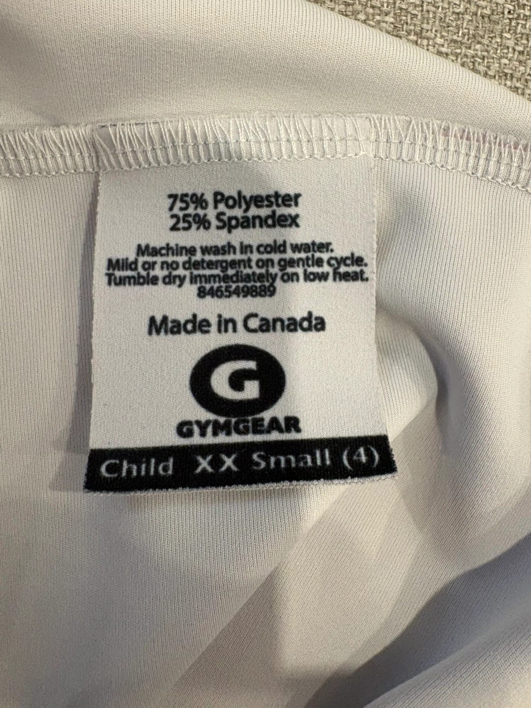 Gymgear Child Leotard XX Small (4) - photo 3