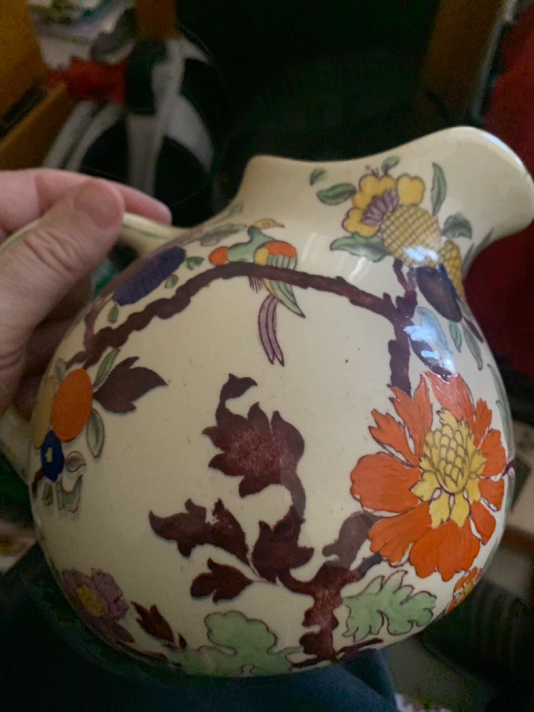 Mason's Patent Ironstone China Pitcher