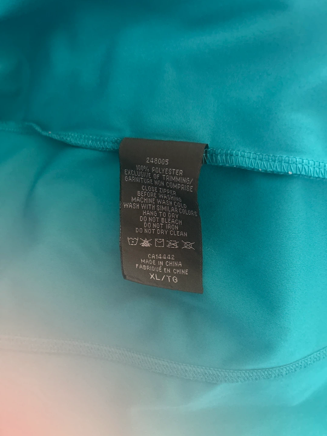 Mondetta Teal Polyester Jacket XL/TG - photo 3