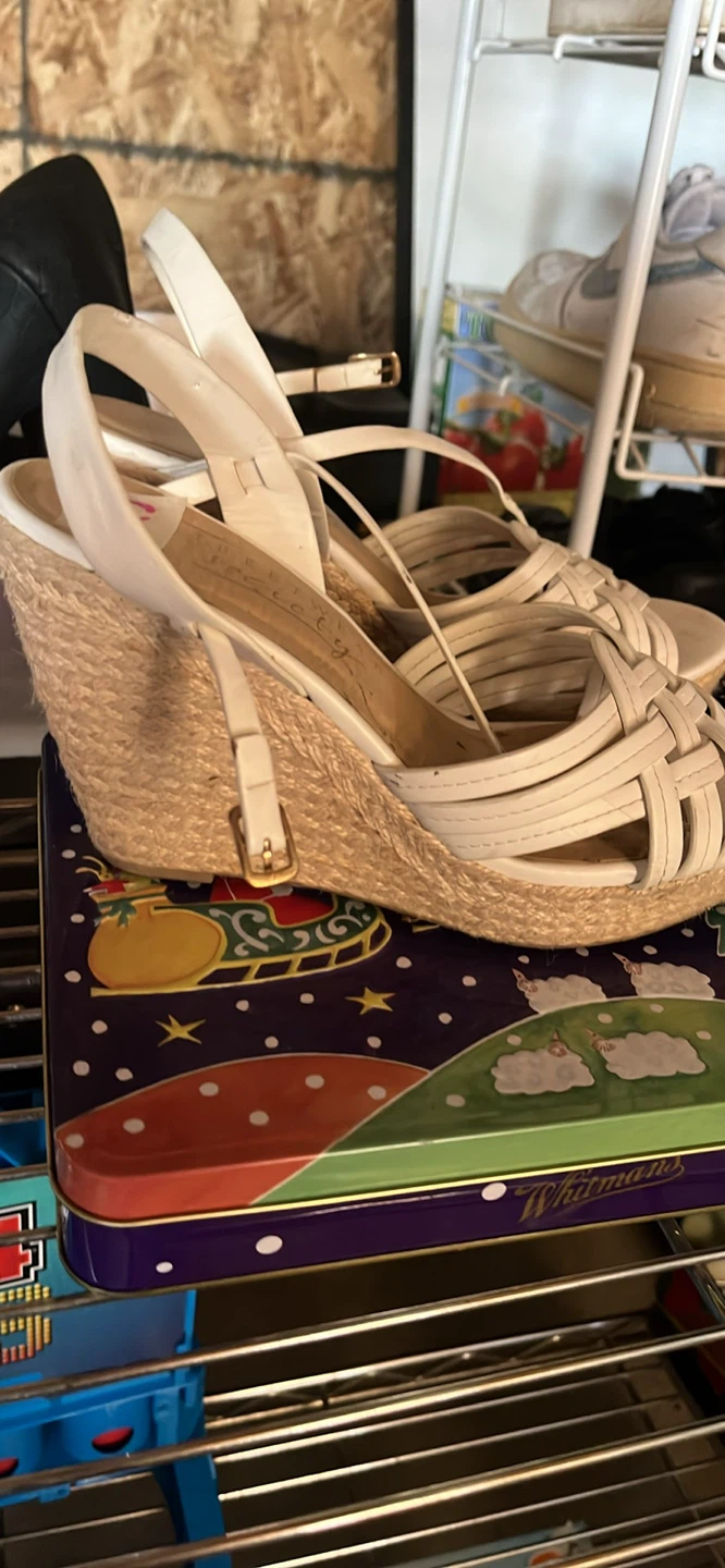 Street Level White Wedge Sandals - photo 2