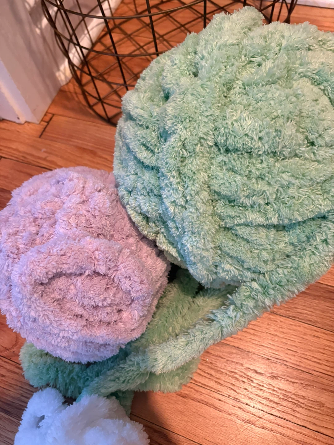 Chunky Chenille Yarn Bundle - photo 3