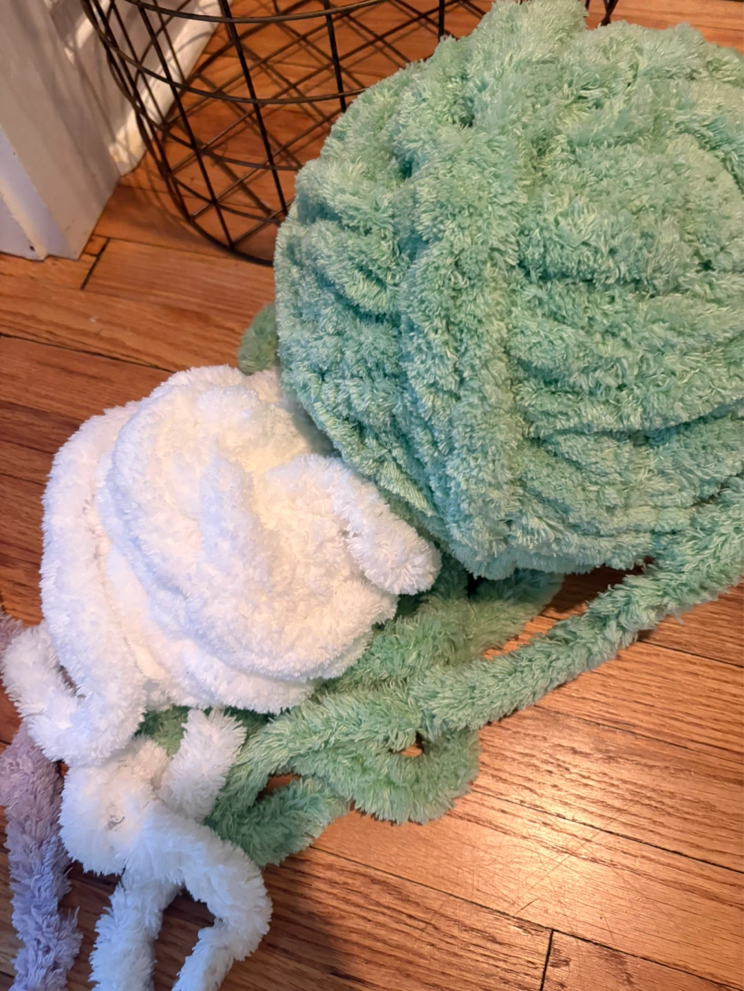 Chunky Chenille Yarn Bundle - photo 4