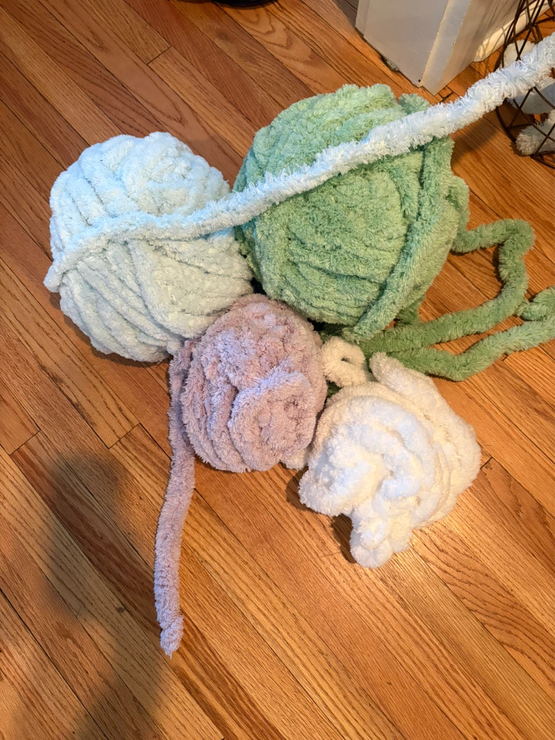Chunky Chenille Yarn Bundle
