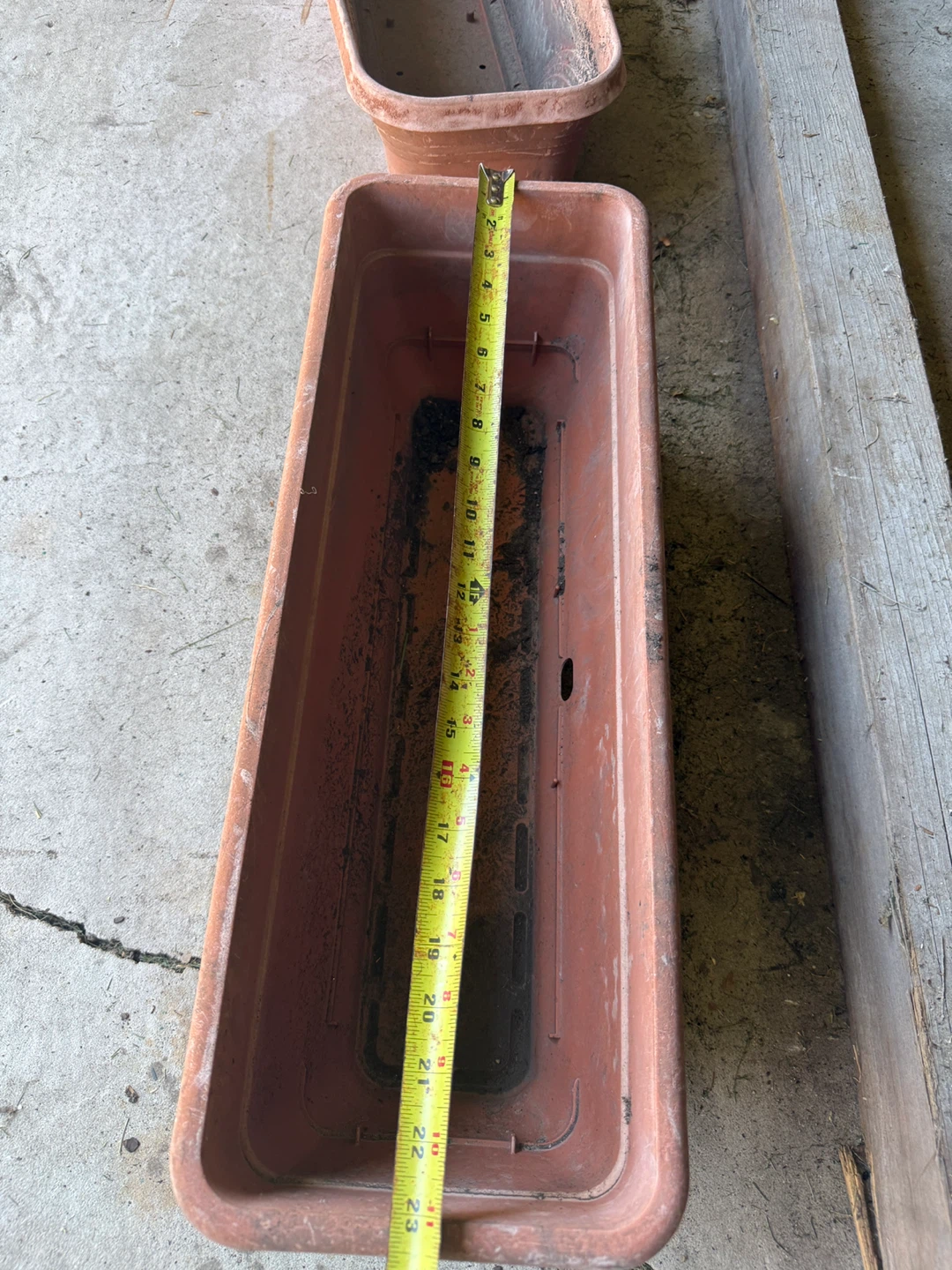 2 Long Planter Boxes both for $8 - photo 3