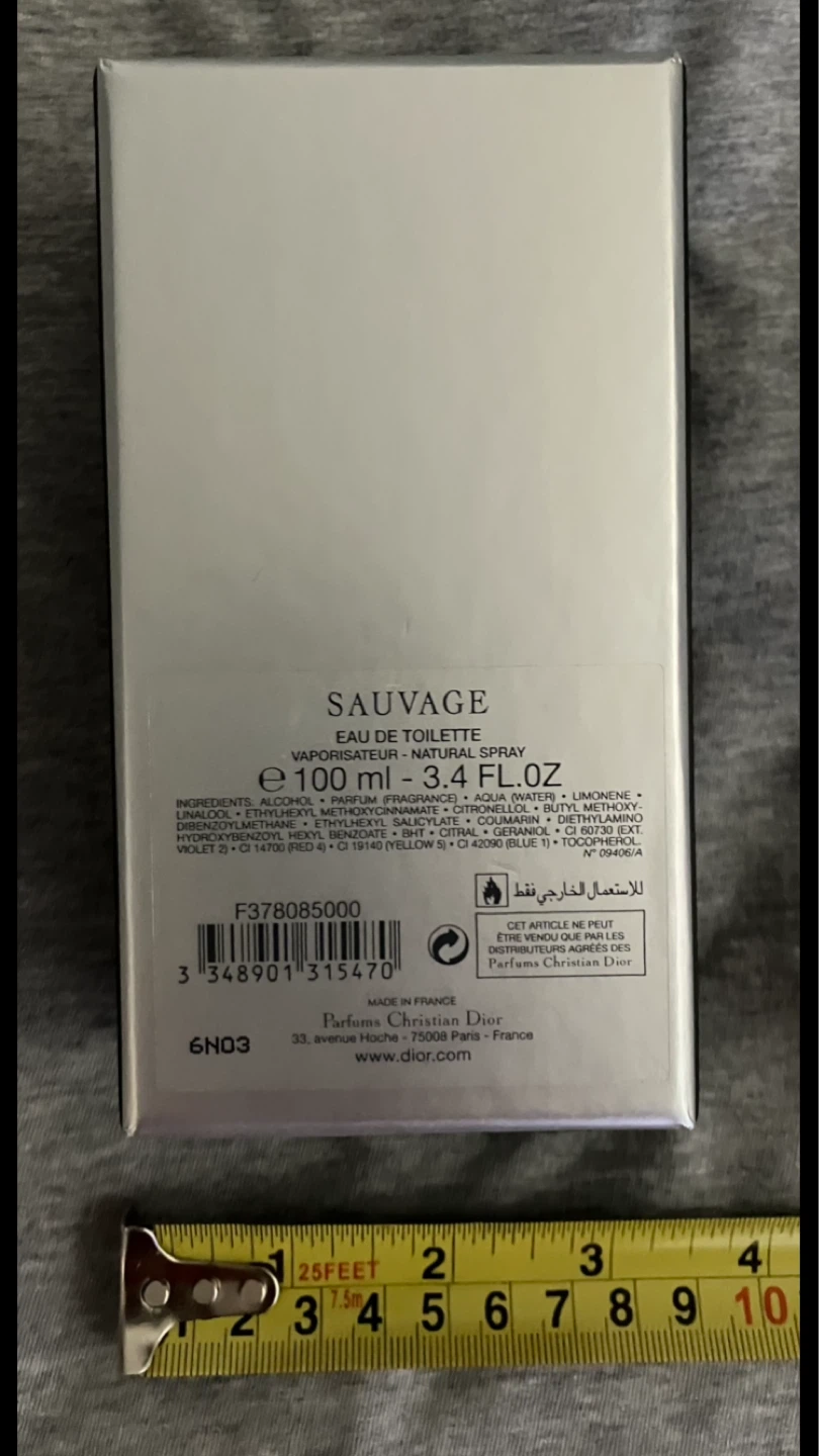 Dior Sauvage Eau de Toilette 100ml 🖤💙 - photo 2