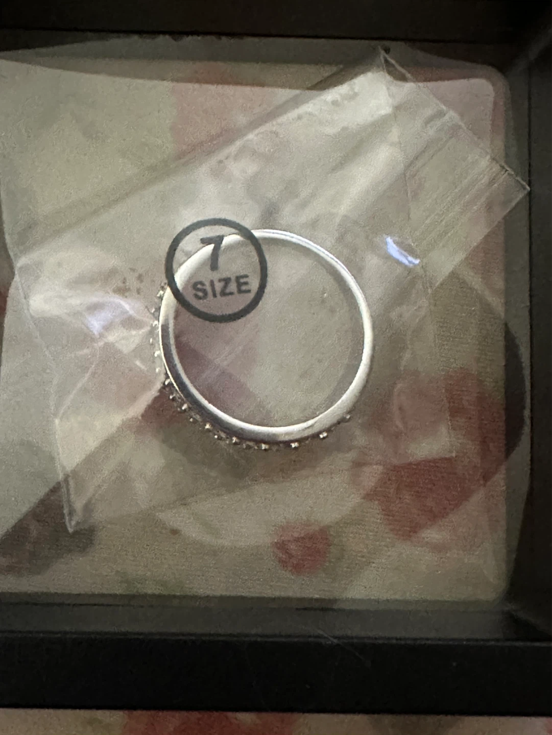 Sterling Silver CZ Ring Size 7 - photo 4