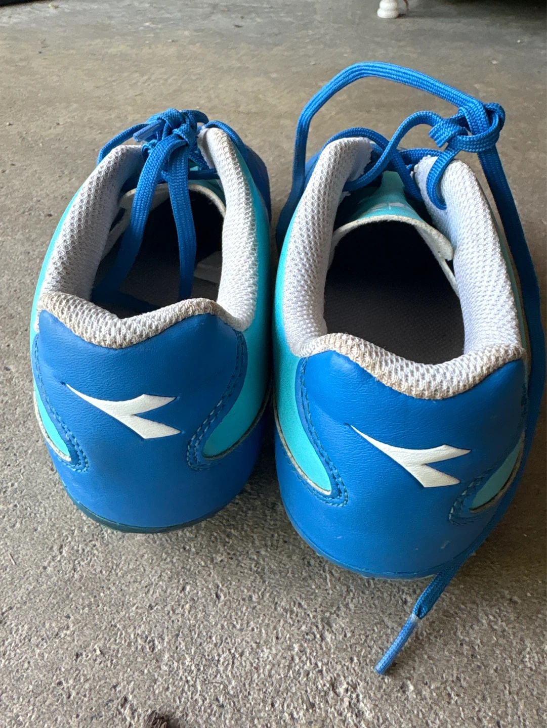 Diadora Blue Soccer Cleats size US 6.5 - photo 5