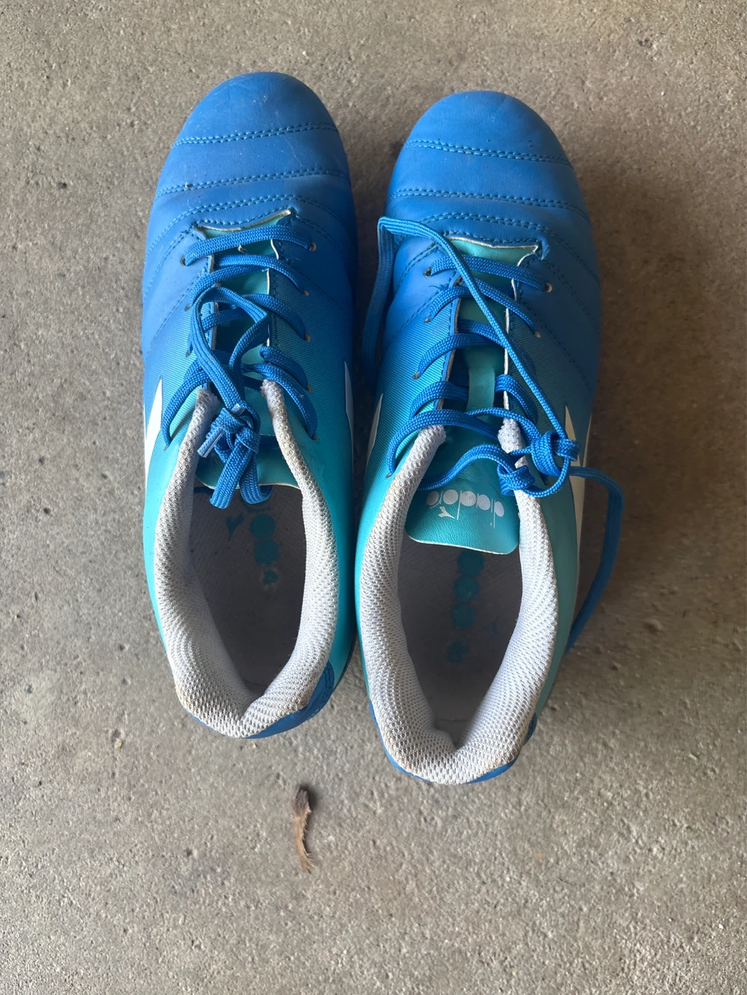 Diadora Blue Soccer Cleats size US 6.5 - photo 4