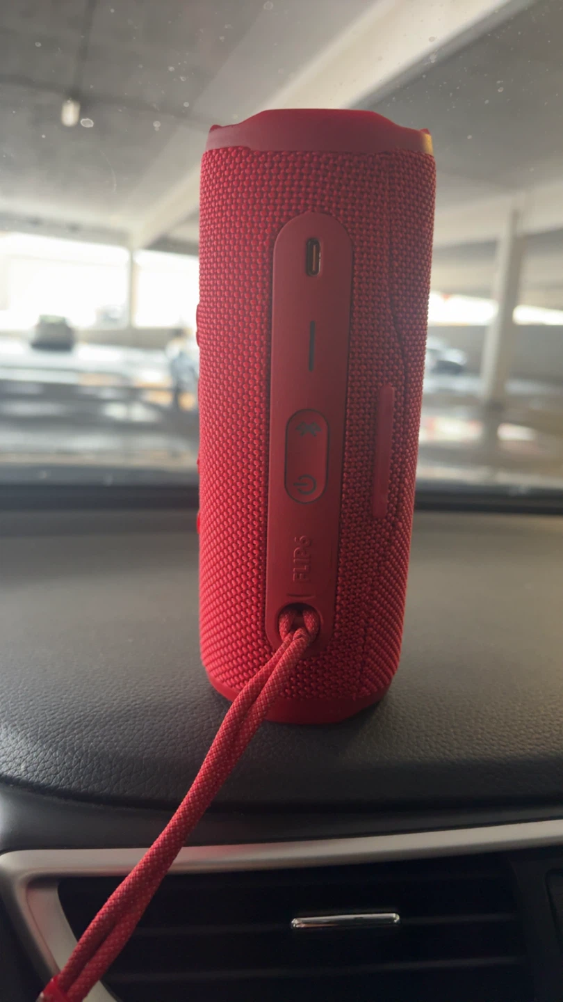 JBL Flip 6 Portable Bluetooth Speaker - Red