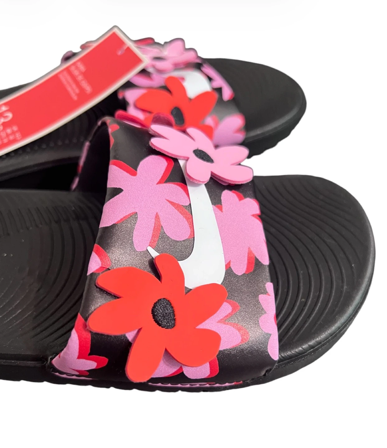 Nike Kawa Floral Slides – Kids Size 13C – Brand New With Tags - photo 2