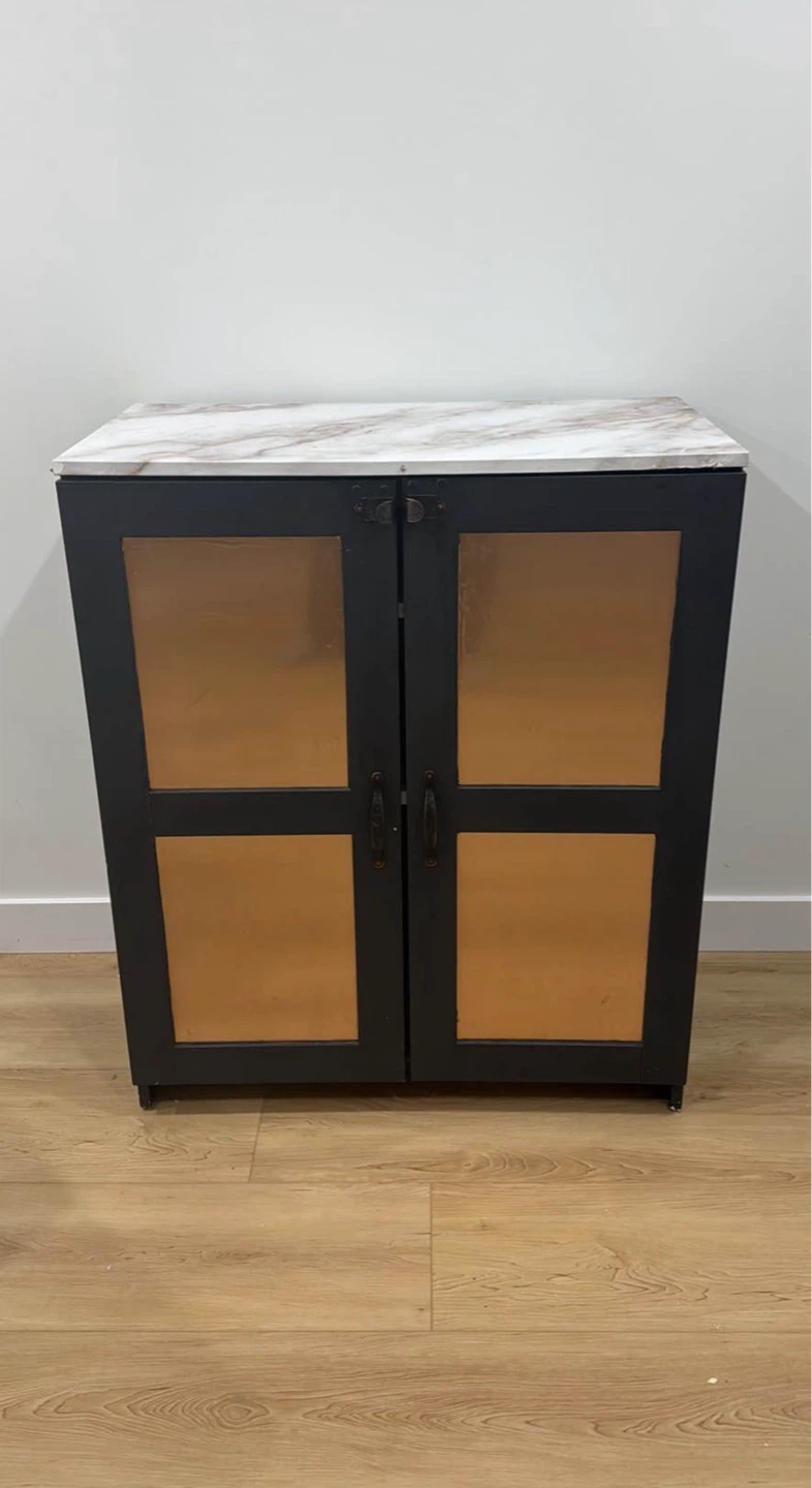 Two-Door Cabinet with Marble Top - photo 4