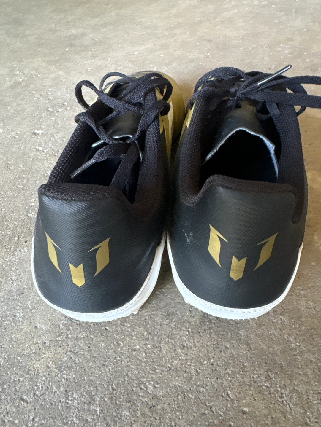 Adidas F50 Messi Soccer Cleats Gold/Black US 10 - photo 4