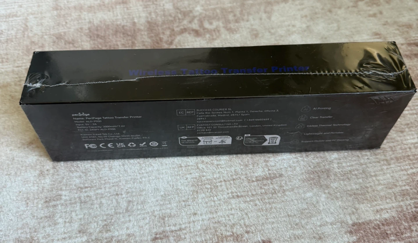 Peripage Wireless Tattoo Stencil Printer Sealed Box - photo 2