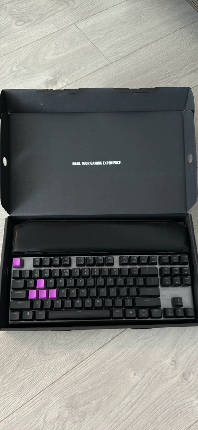 Cooler Master MK730 TKL Mechanical Keyboard with Wrist Rest - photo 3