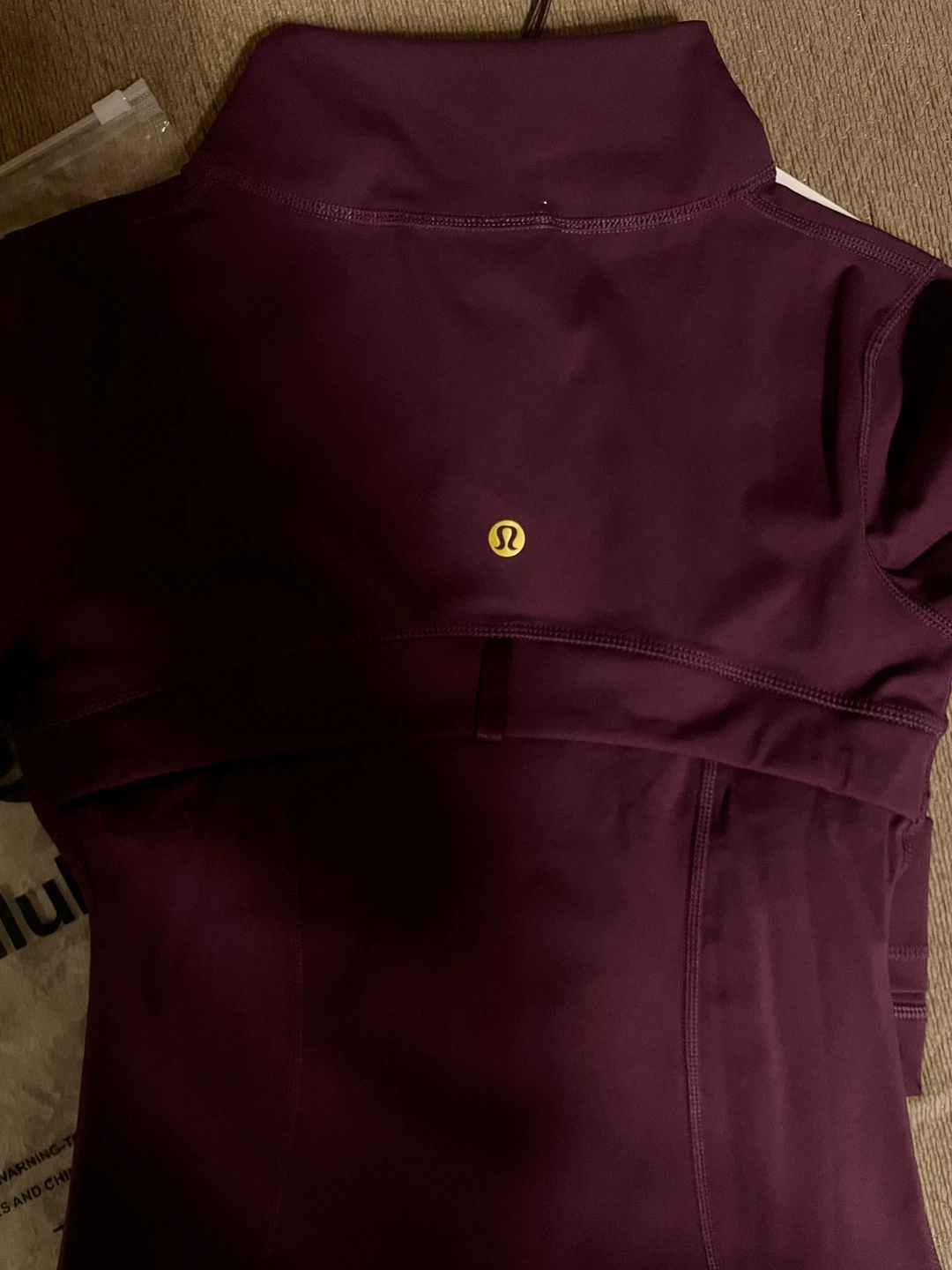 Lululemon Burgundy Jacket Cropped - Size 2/XS - photo 3