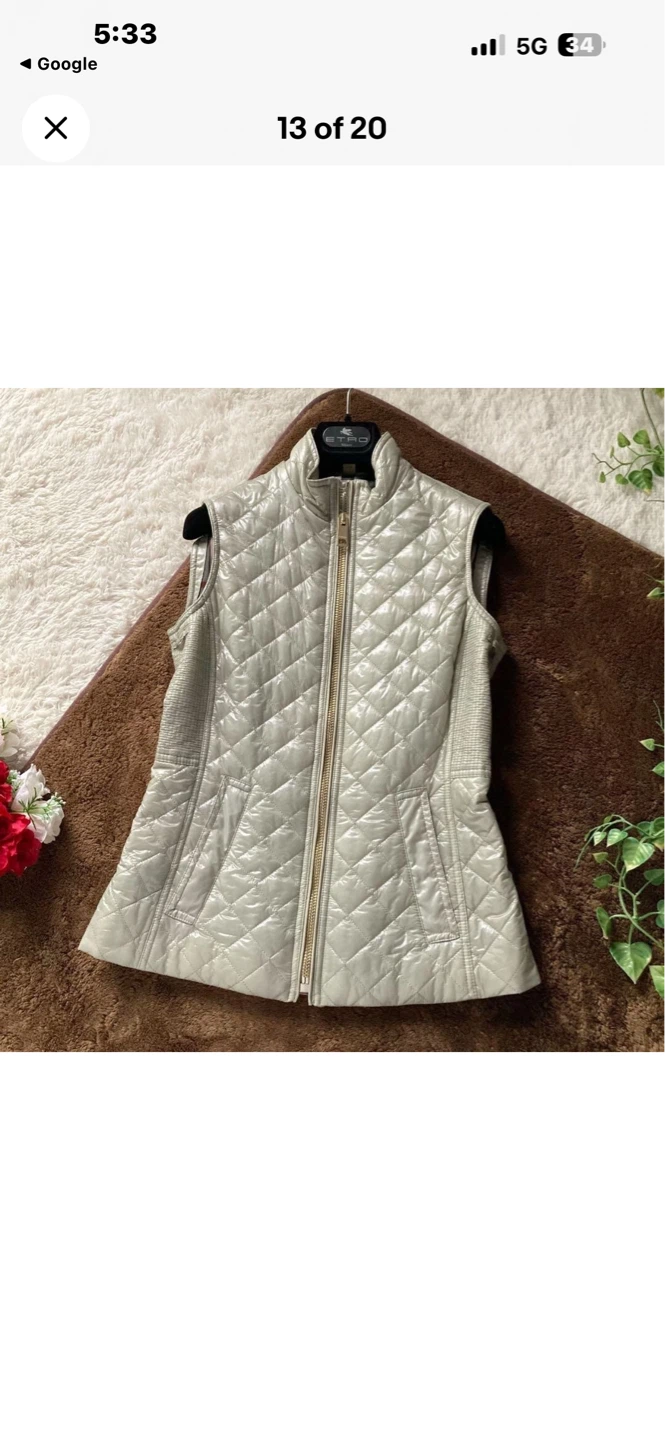 Authentic Burberry Quilted Vest