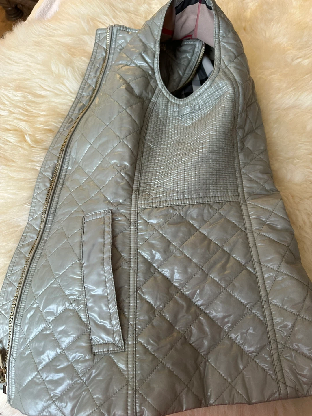 Authentic Burberry Quilted Vest - photo 4