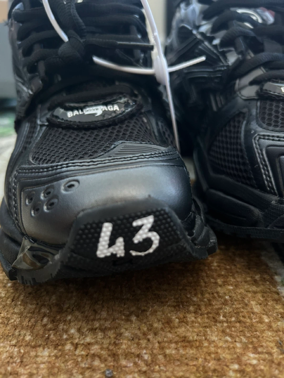 Balenciaga Runner Sneakers - Black - Size 43 - photo 5